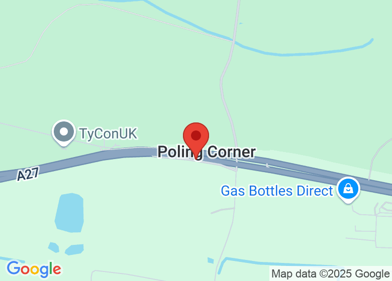Map showing location of Oak Cottage