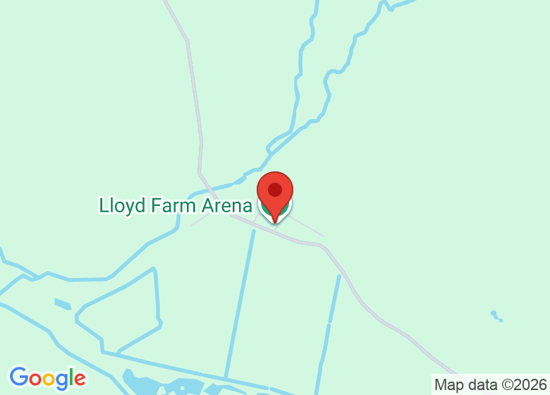 Map showing location of Grange Farm Arena