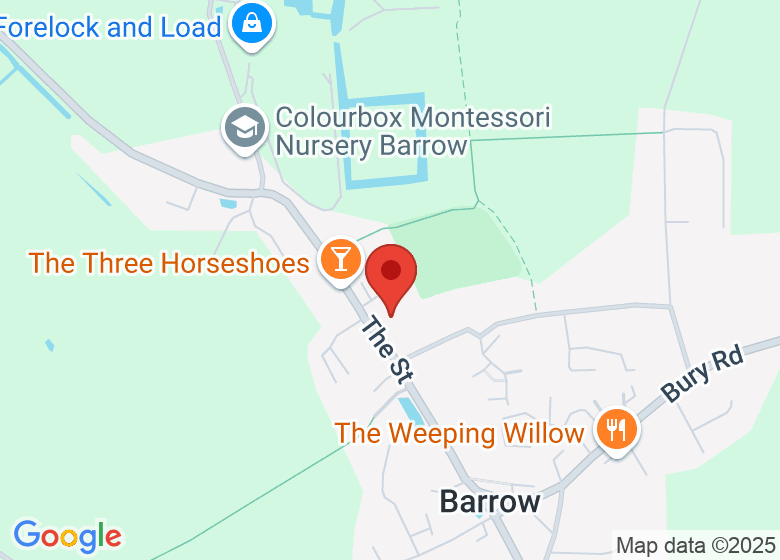 Map showing location of Barrow Village Hall 