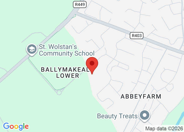 Map showing location of North kildare Educate Together School 