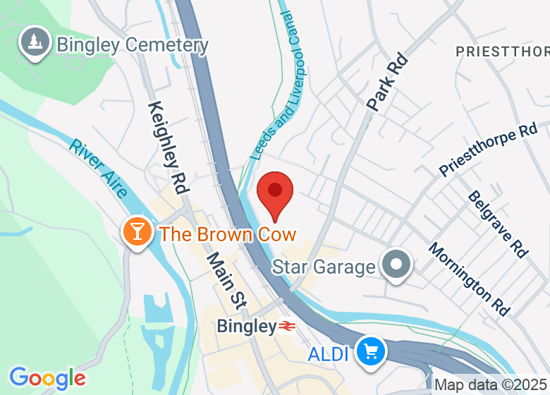 Map showing location of Damart UK