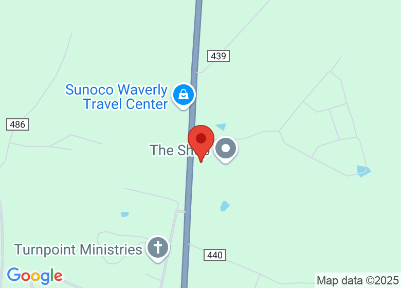 Map showing event location