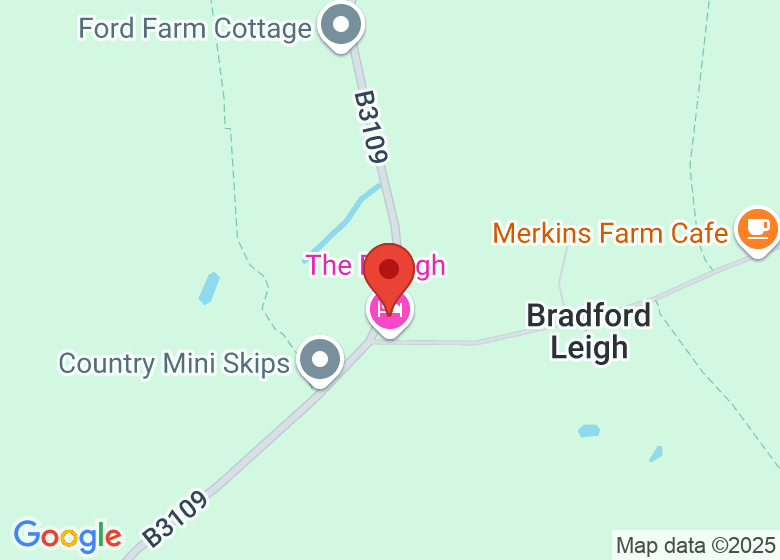 Map showing event location