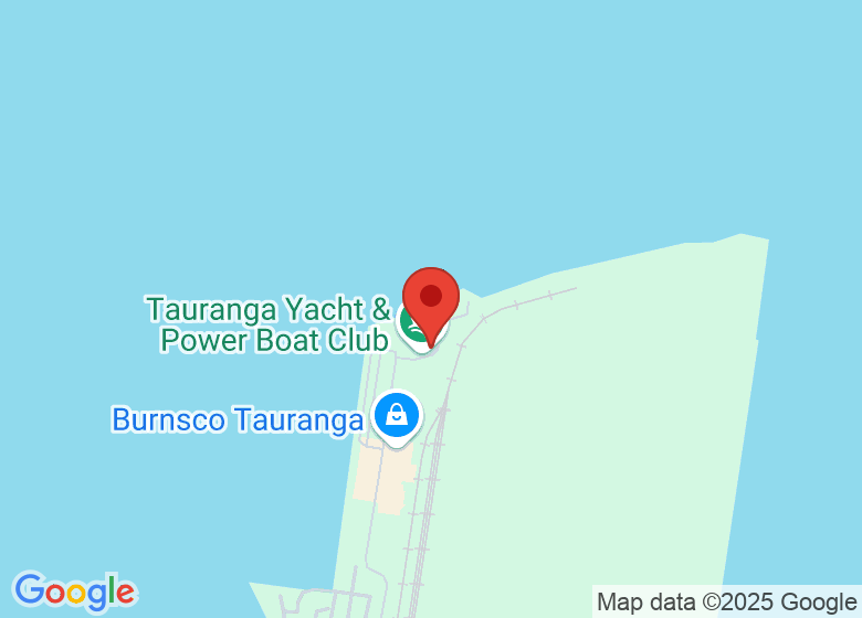 Map showing location of The Yacht Club