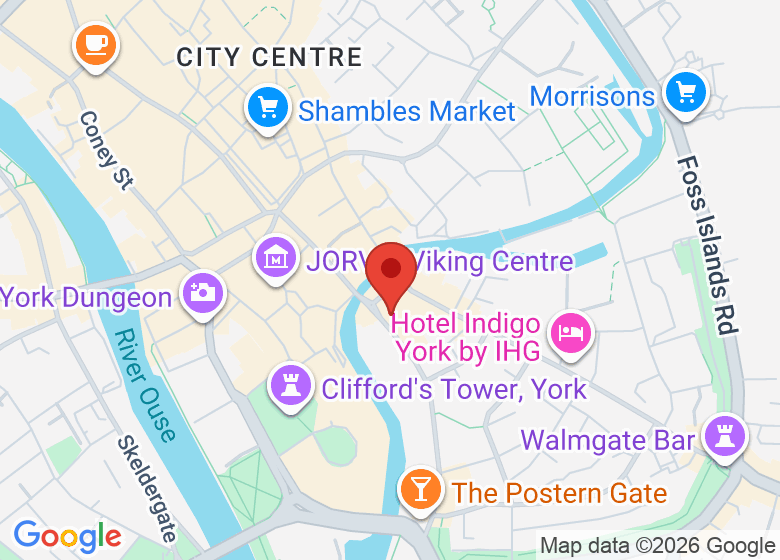 Map showing location of SPARK York