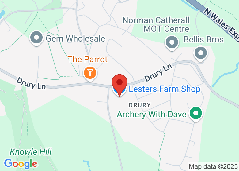 Map showing location of The Healing Space Studio