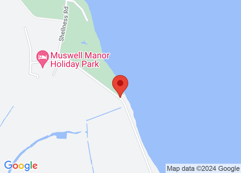 Map showing event location