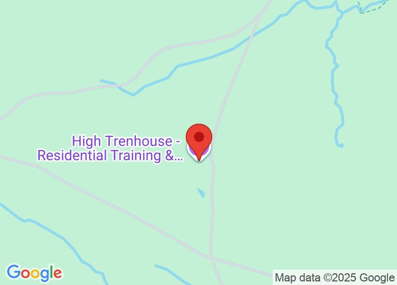 Map showing location of High Trenhouse - Residential Training & Retreat Centre