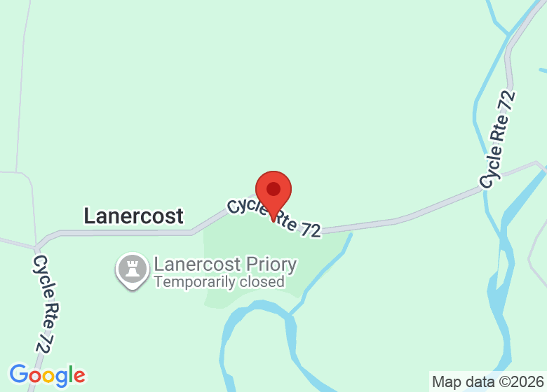 Map showing location of Lanercost Sports Club, Lanercost