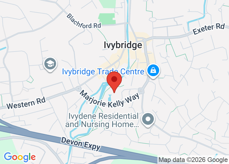 Map showing location of Ivybridge Leisure Centre