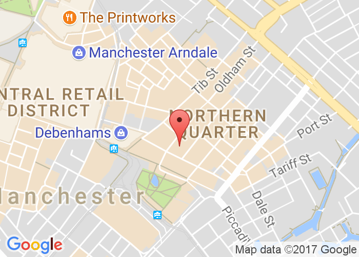 Map showing event location