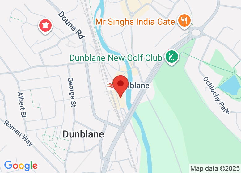 Map showing location of Victoria Hall