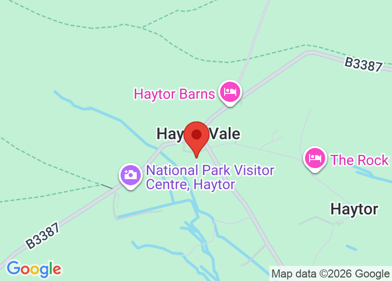 Map showing location of The Moorland Hotel Haytor
