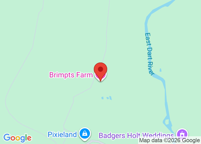 Map showing location of Brimpts Farm