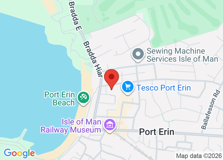 Map showing location of Erin Arts Centre