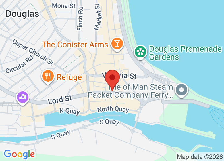 Map showing location of Douglas City Library