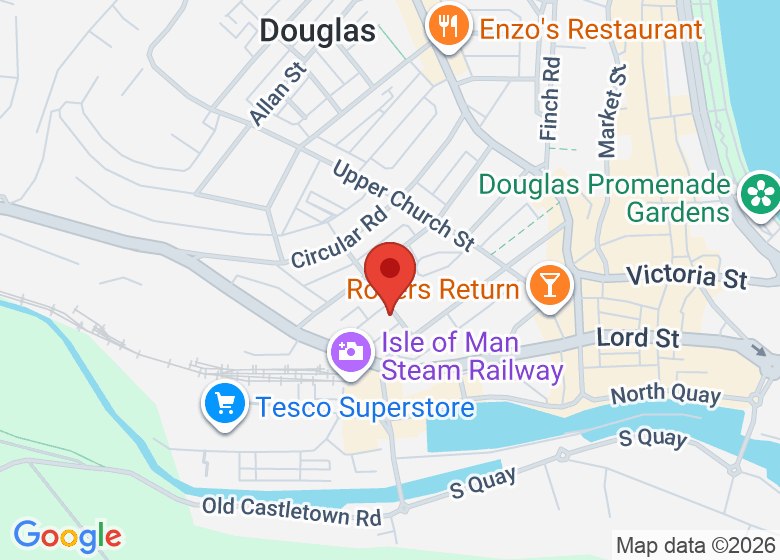 Map showing location of neoworx Douglas