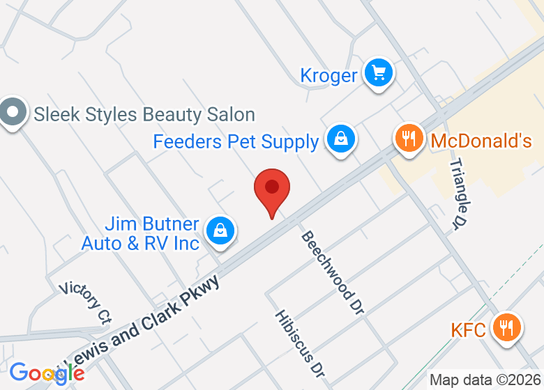 Map showing location of Clarksville Schwinn