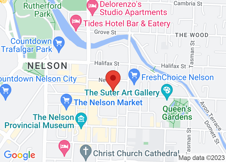 Map showing location of Kiln Studio