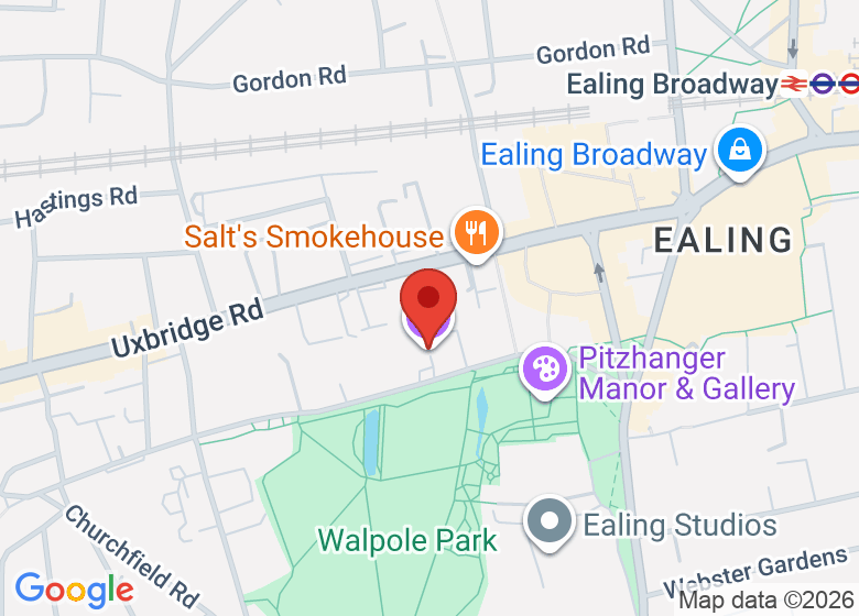 Map showing location of The Questors Theatre