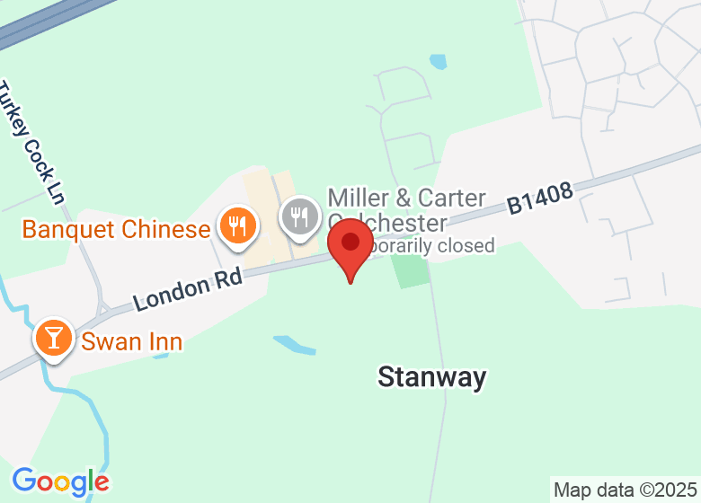 Map showing location of St Mary's Lower school