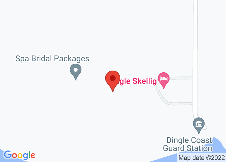Map showing location of Dingle Skellig Hotel