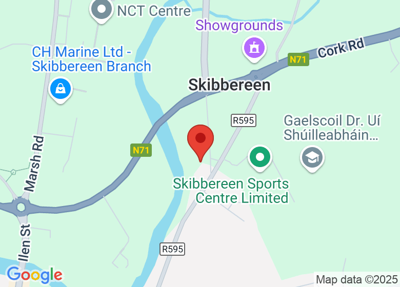 Map showing location of Skibbereen Community & Family Resource Centre