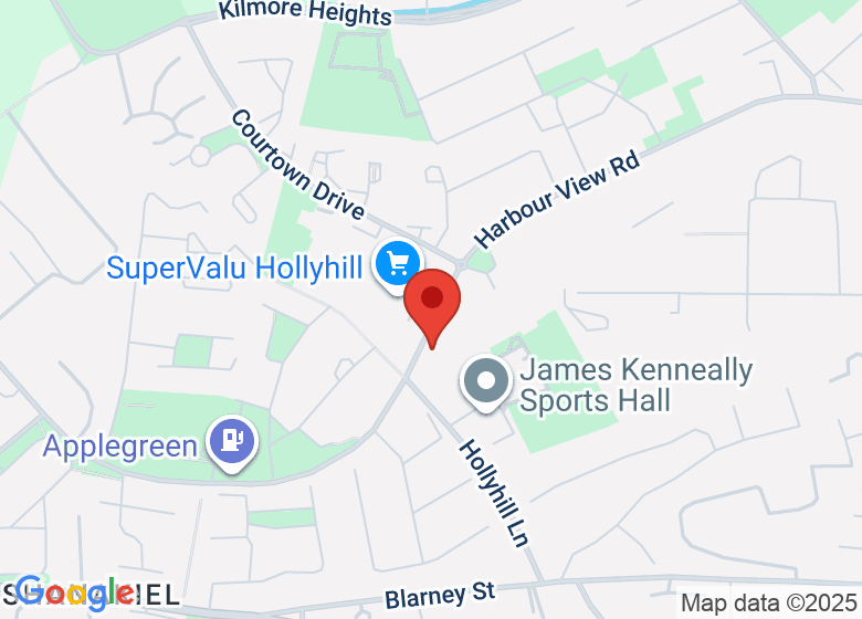 Map showing location of Linkpoint Youth Services