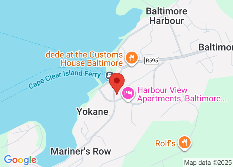 Map showing location of St Matthews Church Baltimore