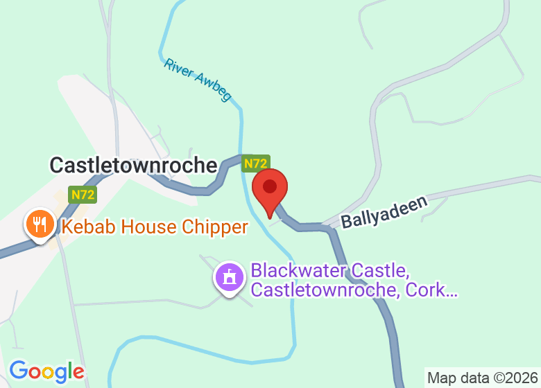 Map showing location of Avondhu Blackwater Partnership Ltd