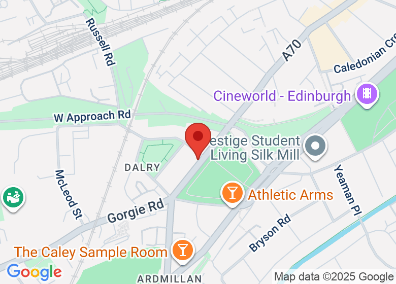 Map showing location of St Martins Community Resource Centre