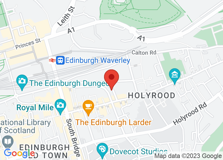 Map showing location of The Crannie Community Hub