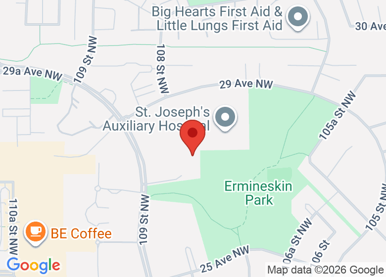 Map showing location of Shepherd's Care Eden House