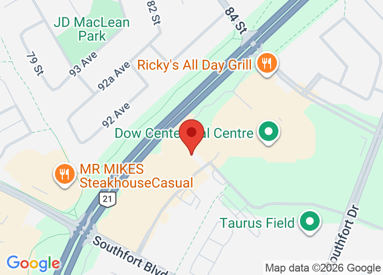 Map showing location of Royal Canadian Mounted Police (RCMP) 