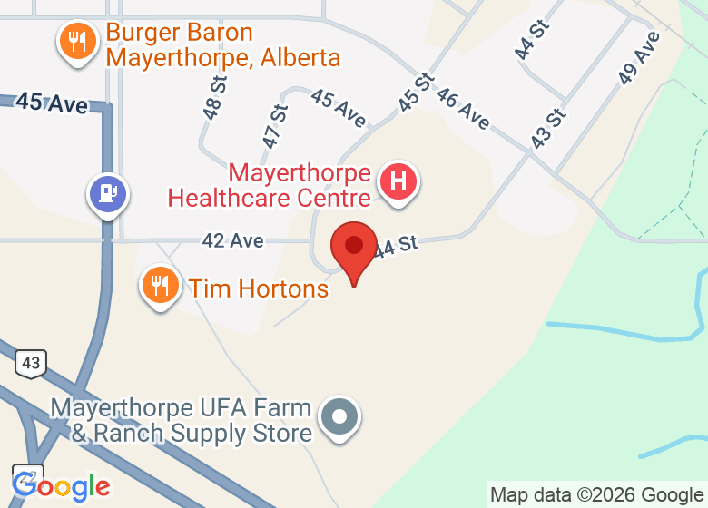 Map showing location of Pleasant View Lodge