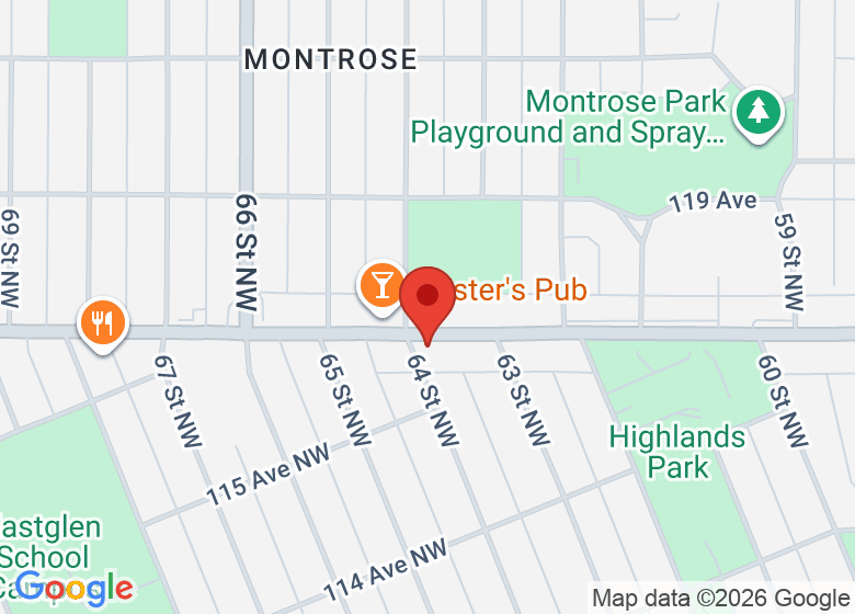 Map showing location of Recovery Acres Society