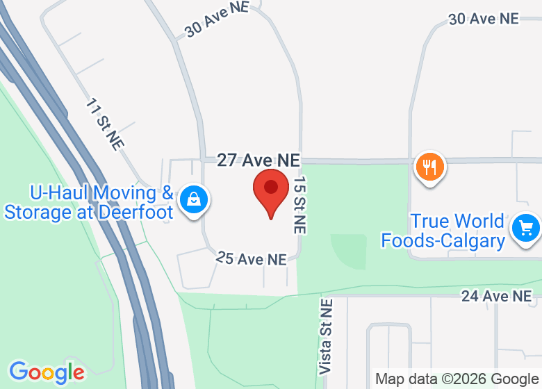 Map showing location of Trellis Main Office