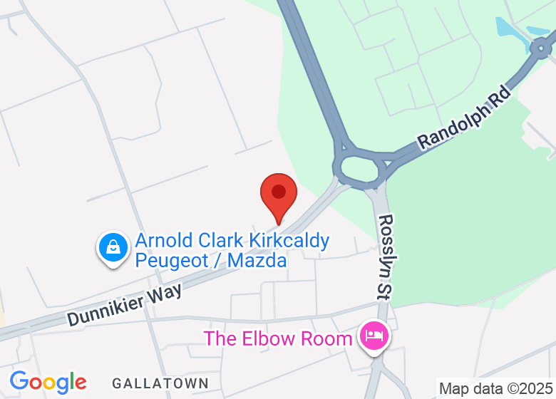 Map showing event location