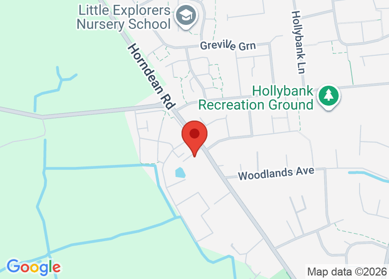 Map showing location of BLOOMS Restaurant & Tearoom