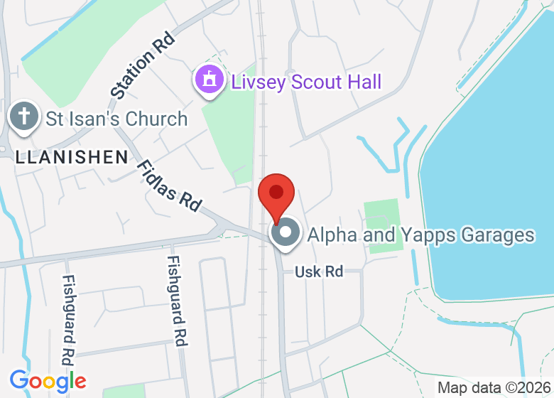 Map showing location of Woodland Retreat Yoga Cardiff