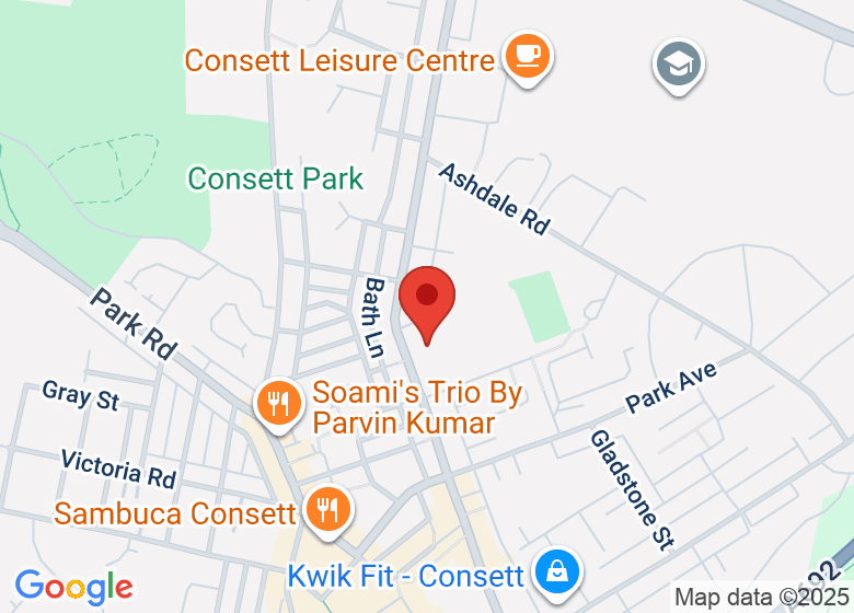 Map showing location of Practice the pause wellness studio 