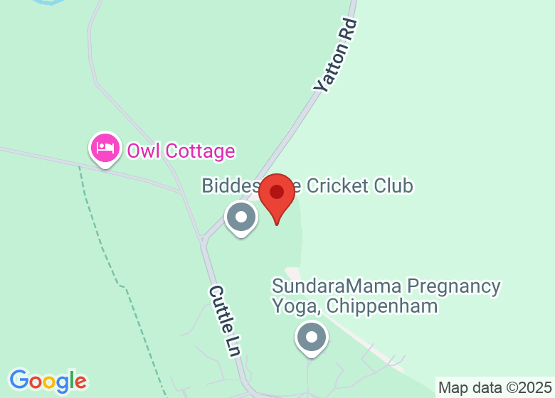 Map showing location of Biddestone Village Hall Bookings