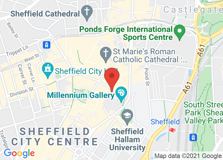 Map showing location of TFC 