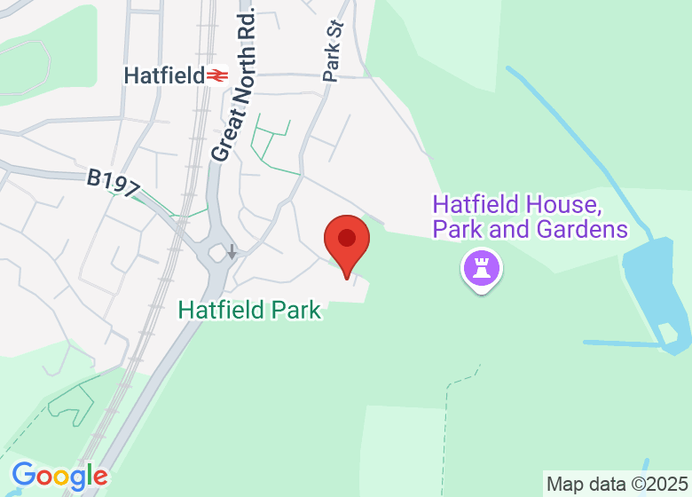 Map showing location of The Oak House Studio & Therapies