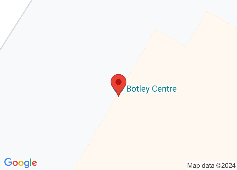 Map showing location of Botley Centre