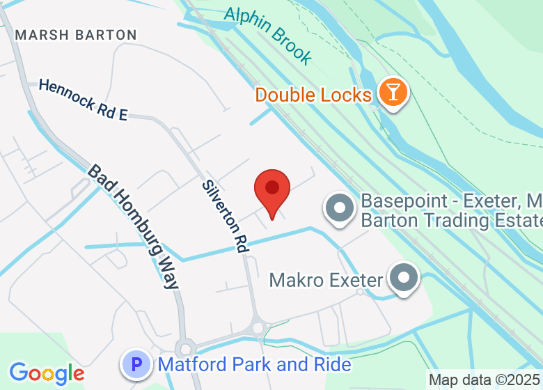 Map showing location of Champion Training Solutions Ltd