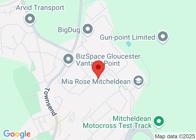 Map showing location of Deedees Play Cafe