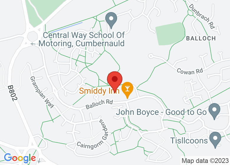 Map showing location of Forge Community Centre