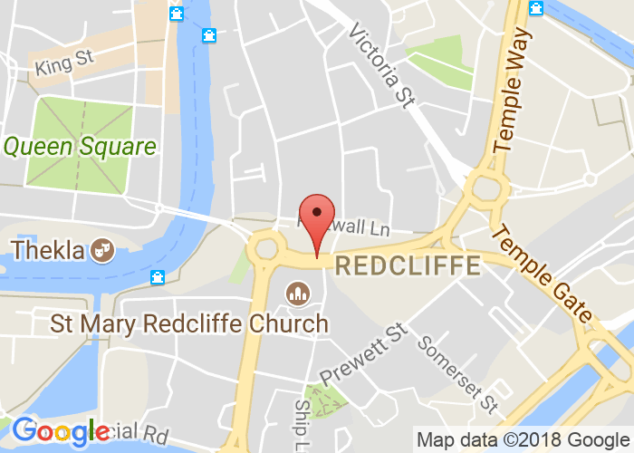 Map showing event location