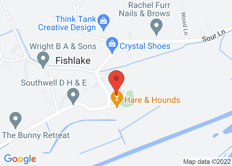 Map showing event location